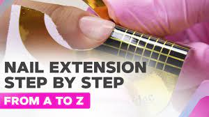 gel nail extension for beginners step