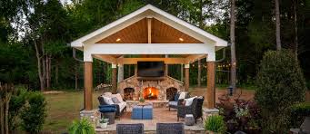 Outdoor Fireplace Feature