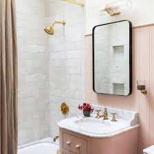 Light orange tile for wall small bathroom color. 22 Best Bathroom Colors Top Paint Colors For Bathroom Walls
