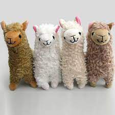 23cm alpaca llama plush toys children