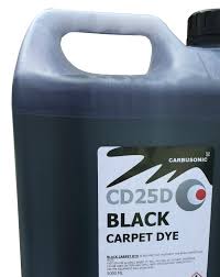 5 litre black carpet dye with trigger