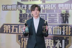 Ken Hung Wins Two Awards For Most Popular Cantonese Songs