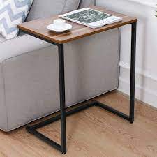 In some cases you can use sofa instead a noun desk. Homemaxs Sofa Side Side Table C Table Multi Functional 26 Inches For Small Room Brown A Amazon De Garten