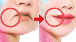 5mins lift up droopy mouth corners