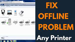 fix printer offline problem