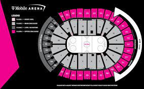 seating maps t mobile arena