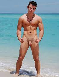 Strand nackt mann