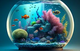 wallpaper fish aquarium colorful