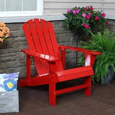 ultimate patio wooden adirondack chair