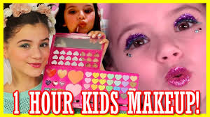 1 hour of makeup tutorials for kids