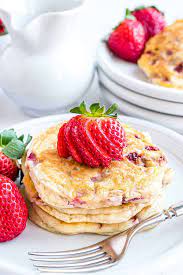 strawberry ermilk pancakes