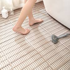 anti slip bathroom mat interlocking pvc
