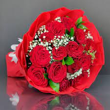 red roses valentine s bouquet delivery