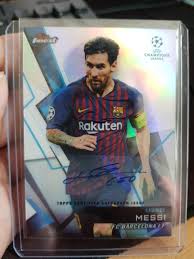 Напомним, что хорват и аргентинец с 2014. Lionel Messi Topps Finest Auto Refractor Toys Games Board Games Cards On Carousell