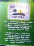 Tally Mountain Golf Course ⛳🏌️‍♀️... - Tallapoosa memories ...