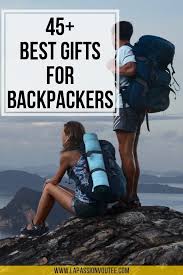 gifts for backpackers adventure travelers