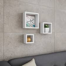 Decorative Floating Cube Wall Shelves