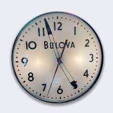 Bulova Neon Wall Clock