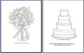 Wedding Coloring Books Template Rome Fontanacountryinn Com