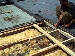 Laying rubber membrane roofing is also very easy since there is no need for additional materials, such as tar. Epdm Rubber Roofing Over Mobile Home Roof Mobile Home Floor Repair Youtube