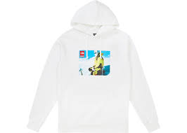 In hand supreme northface tnf expedition hooded hoodie black size medium photo. Supreme The North Face Photo Hooded Sweatshirt White
