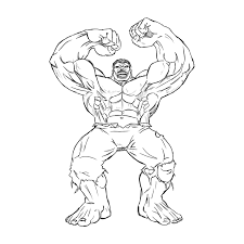 Disegni Da Colorare Hulk L Idea Migliore E Pi Completa Di Pagine Con