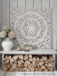 carved wall decor