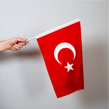 Selim zamanında en eski türk bayrağına rastlanıyor. Turk Bayragi 30x45 Cm Rasel Kumas Sopali 10 Adet Olculeri Ve Fiyatlari Flagturk Com