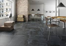 Future Stone Black Porcelain Floor And
