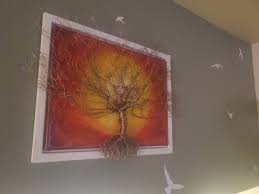 Wire Tree Wall Art For In Rancho