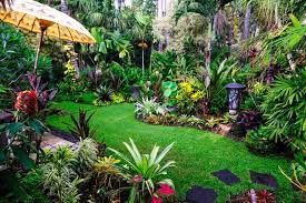 Balinese Style Tropical Garden Life S