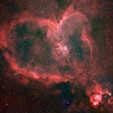 𝑻𝒉𝒆 𝑼𝒏𝒊𝒗𝒆𝒓𝒔𝒆 - La nebulosa en forma de corazón, formada por  plasma de hidrógeno ionizado y electrones libres. ❤️ | Facebook
