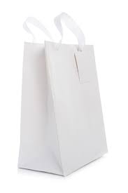 paper ping bags with ribbon handles