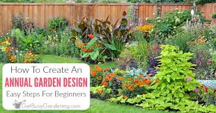 Annual Flower Garden Design For