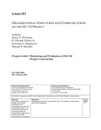 Pdf Project 0 4661 Monitoring And Evaluation Of Sh 130