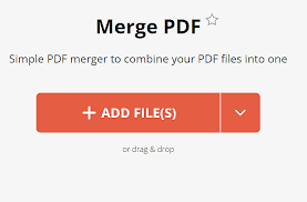 how to merge pdf files for free