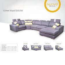corner shape sofa set new tech furniture