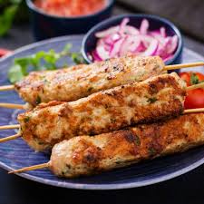 grilled turkey lula kebabs slender