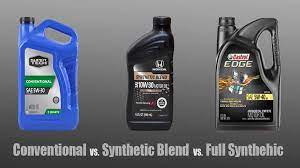vs synthetic blend vs full synthetic oil