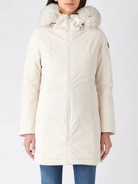 Colmar Women S Jacket With Fur Cream