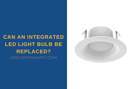 can an integrated led light bulb be