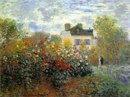 Monet At Argenteuil 1873 By Claude Monet