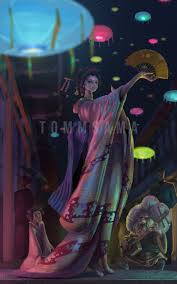 Here at hdwallpaper.wiki you can download more than three million wallpaper collections uploaded by. Download 1600x2560 One Piece Nico Robin Kimono Painting Artwork Wallpapers For Google Nexus 10 Wallpapermaiden
