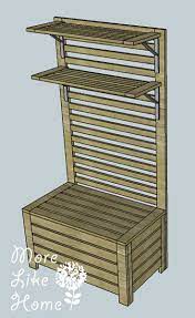bench for outdoor wall panel system by