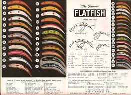 Helin Flatfish Color Charts The Helin Tackle Company Collector
