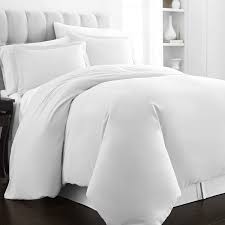 long staple cotton white bedding set