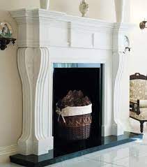 The De Gaulle Marble Fireplace 65