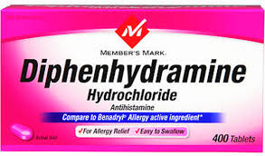 diphenhydramine uses dosage side