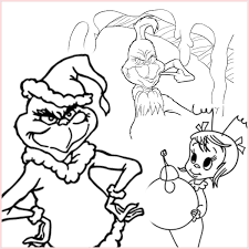 43 best grinch coloring pages free