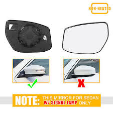 Car Left Driver Side Mirror Glass